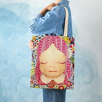 Amazon | [DEHIWI] なら よしとも 奈良美智 トート バッグ レディース